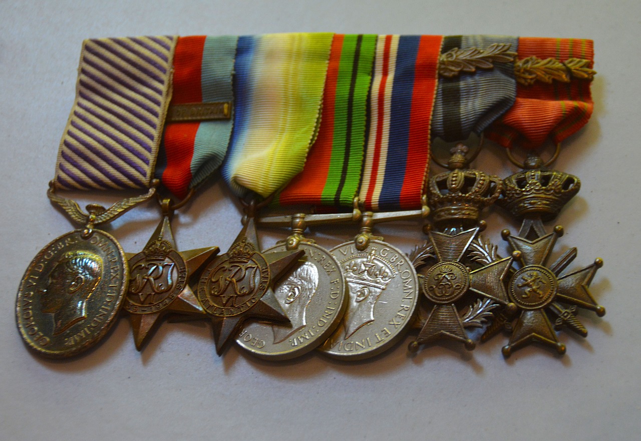 Medaliai, Karo Medaliai, Karas, Kariuomenė, Pergalė, Herojus, Mūšis, Kareivis, Atmintis, Pagarba