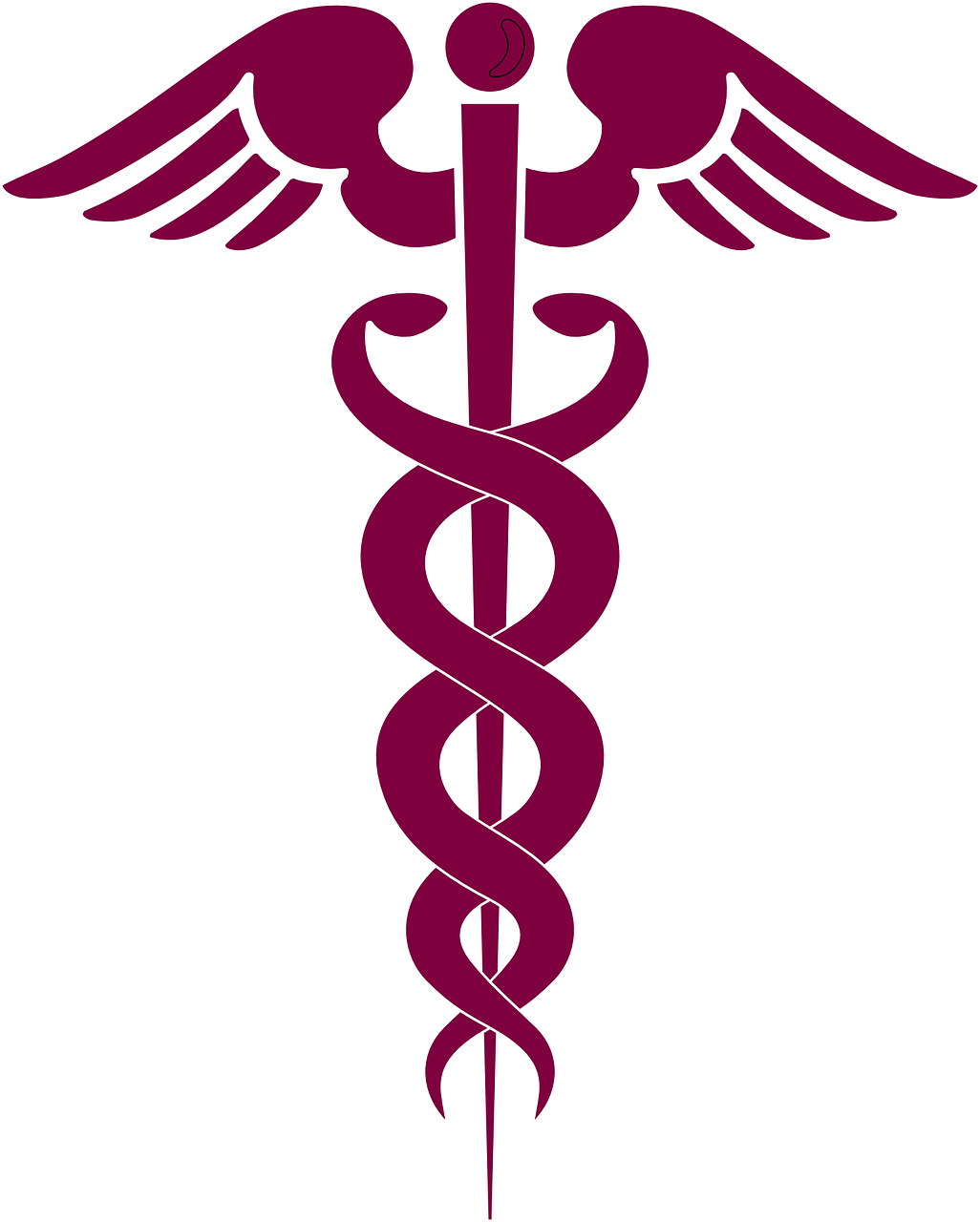 Medicina, Caduceus, Medicinos, Gyvatė, Gydytojas, Ligoninė, Klinika, Vaistinė, Vaistinė, Stick