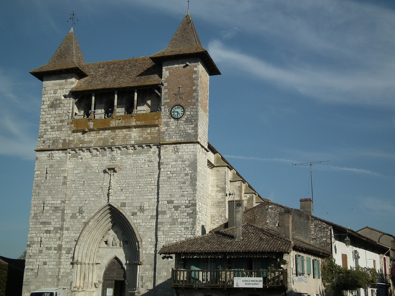 Viduramžių, Bažnyčia, Villeréal, Dordogne, Nemokamos Nuotraukos,  Nemokama Licenzija