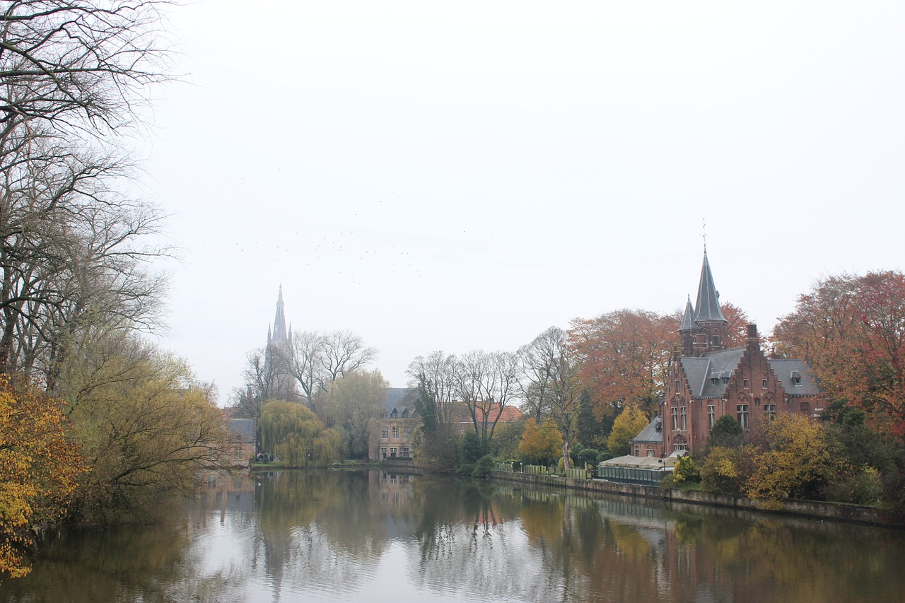 Viduramžių, Kanalas, Brugge, Belgija, Pastatas, Nemokamos Nuotraukos,  Nemokama Licenzija