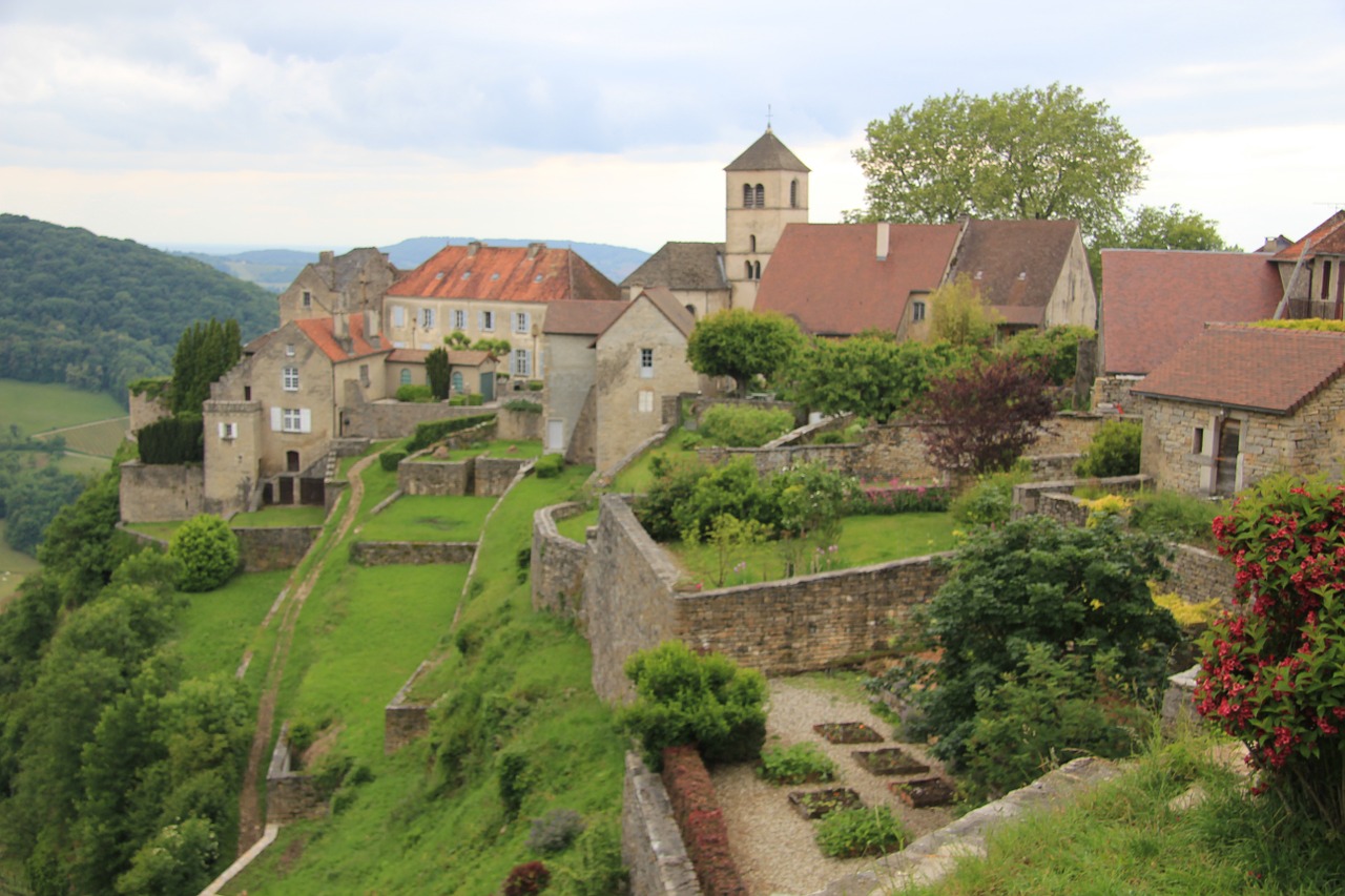 Viduramžių Kaimas, Jura, France, Važiuoklės, Nemokamos Nuotraukos,  Nemokama Licenzija