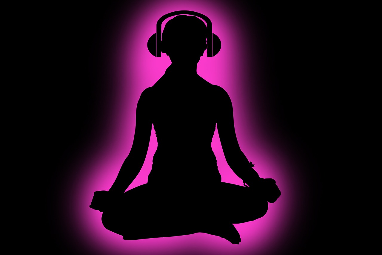 Meditacija, Ausinės, Zen, Muzika, Atsipalaidavimas, Joga, Medituojantis, Atsipalaiduoti, Harmonija, Koncentracija