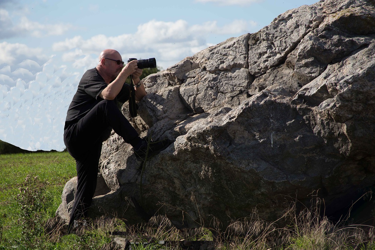 Megalitas, Jono Akmuo, Fotografas, Debesys, Kraštovaizdis, Vasara, Nemokamos Nuotraukos,  Nemokama Licenzija