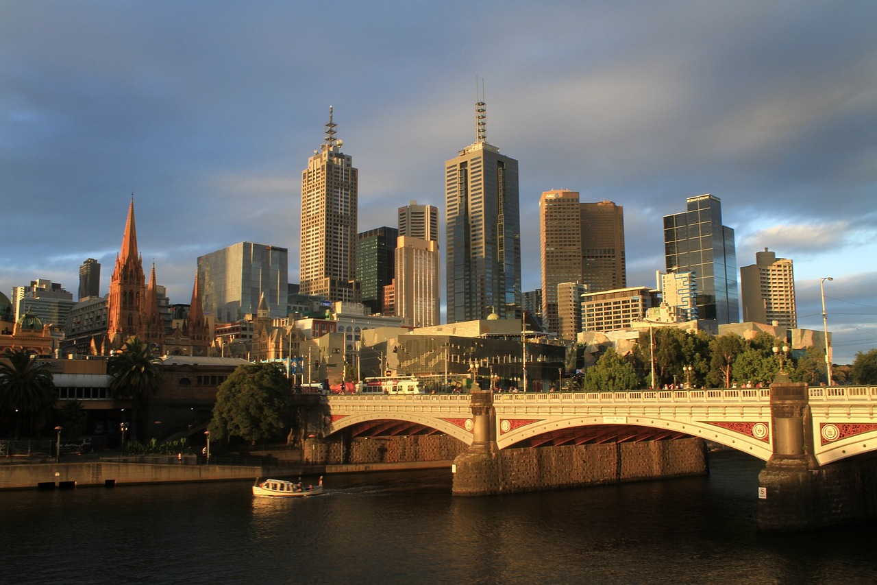 Melburnas, Australia, Miesto, Miestas, Miesto Panorama, Architektūra, Pastatas, Dangus, Melbourne Skyline, Melburno Miestas