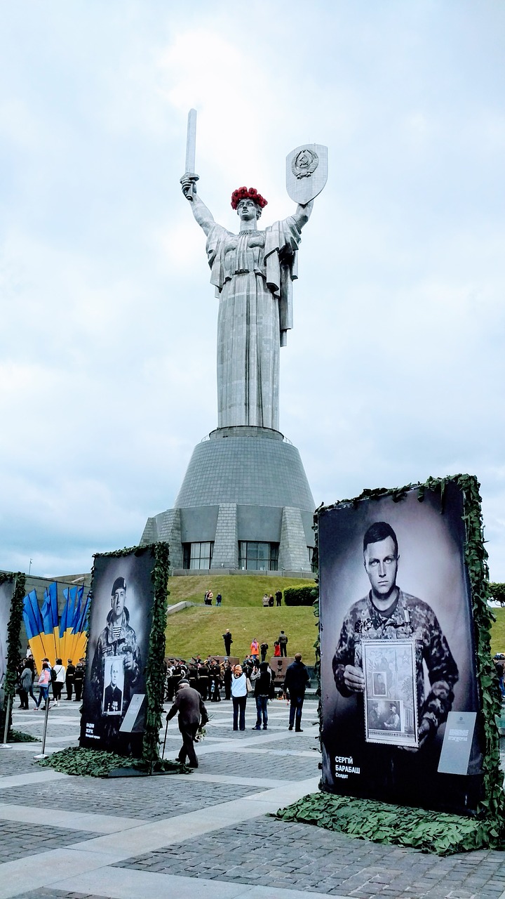 Atmintis, Kareiviai, Pergalės Diena, Paminklas, May 9, Veteranas, Šventė, Pergalė, Ukraina, Kiev