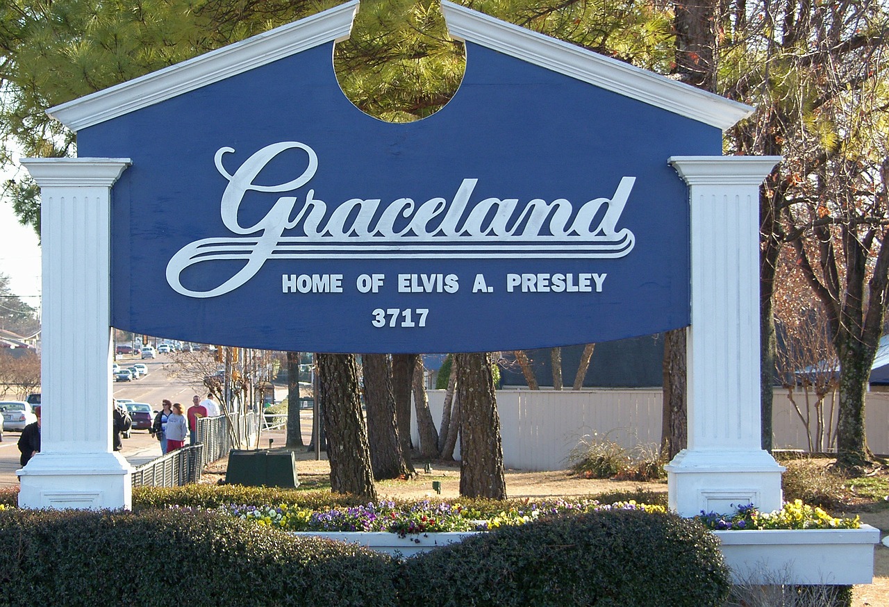 Memfis, Tennessee, Graceland, Elvis Presley, Orientyras, Paskirties Vietos, Žinomas, Žinomas, Ženklas, Turistai