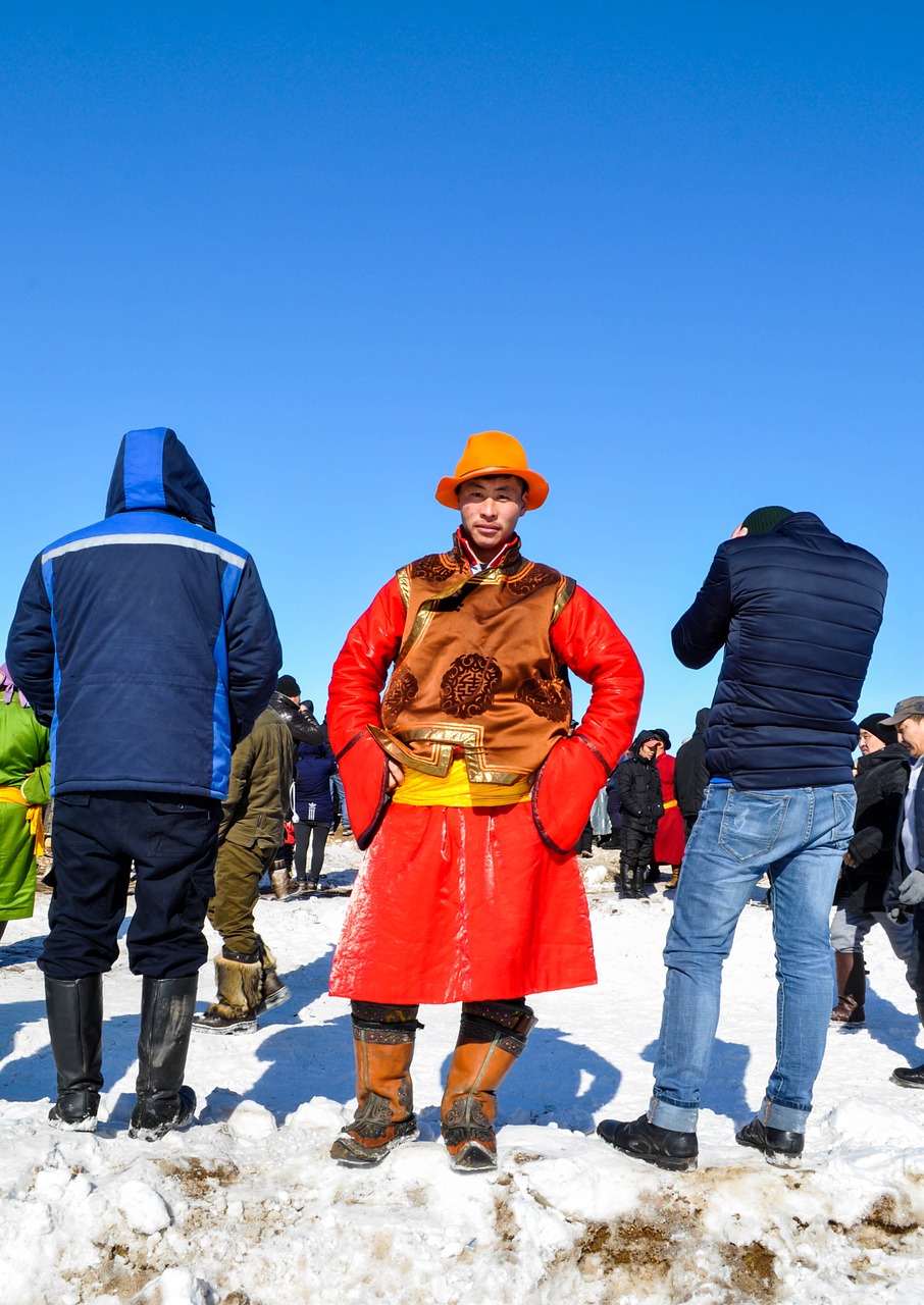 Vyrai, Žiema, Mongolija, Apranga, Mada, Gyvenimo Būdas, Spalvinga, Portretas, Nemokamos Nuotraukos,  Nemokama Licenzija