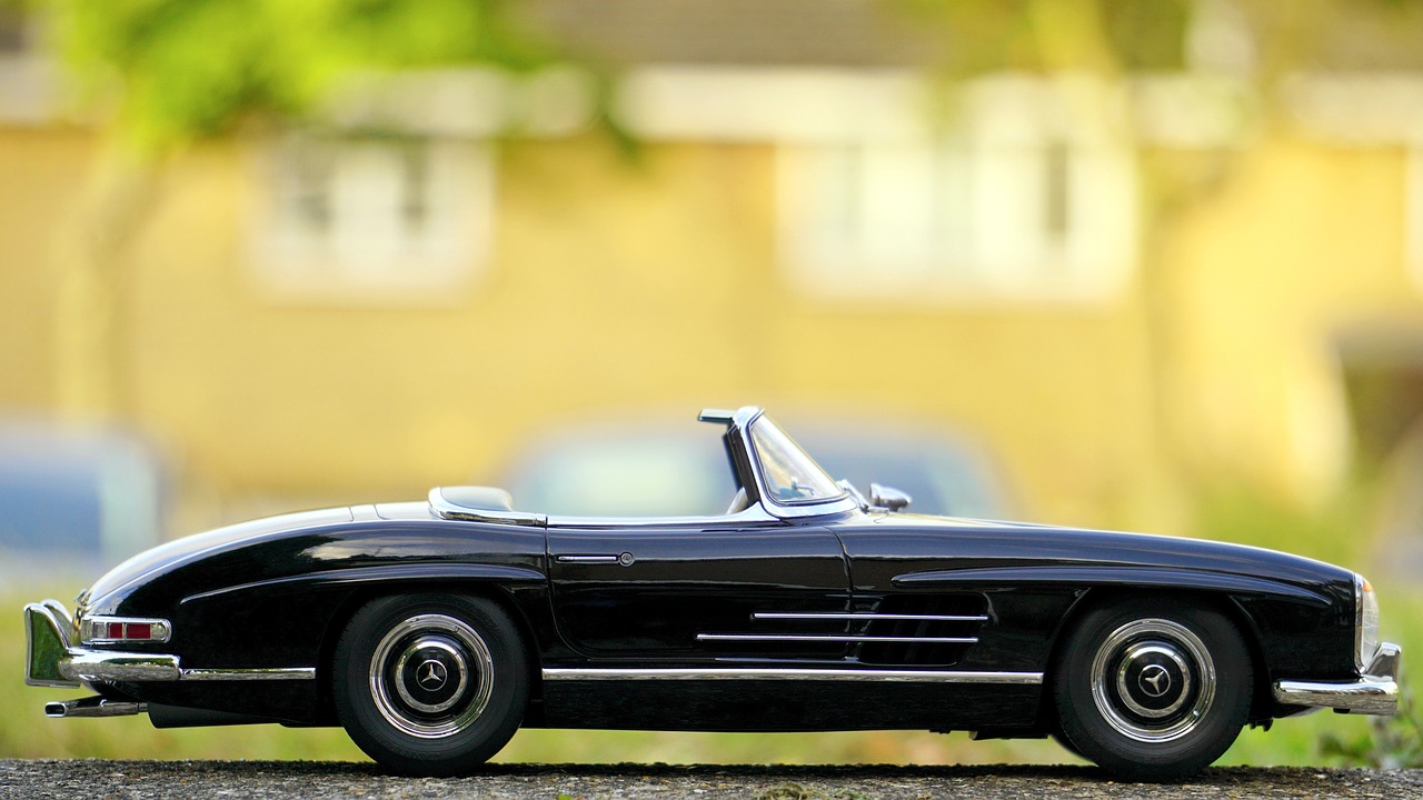 Mercedes, Automobilis, Automatinis, Variklis, Prabanga, Dizainas, Automobiliai, Ribotas, 300 Sl, Automobilis