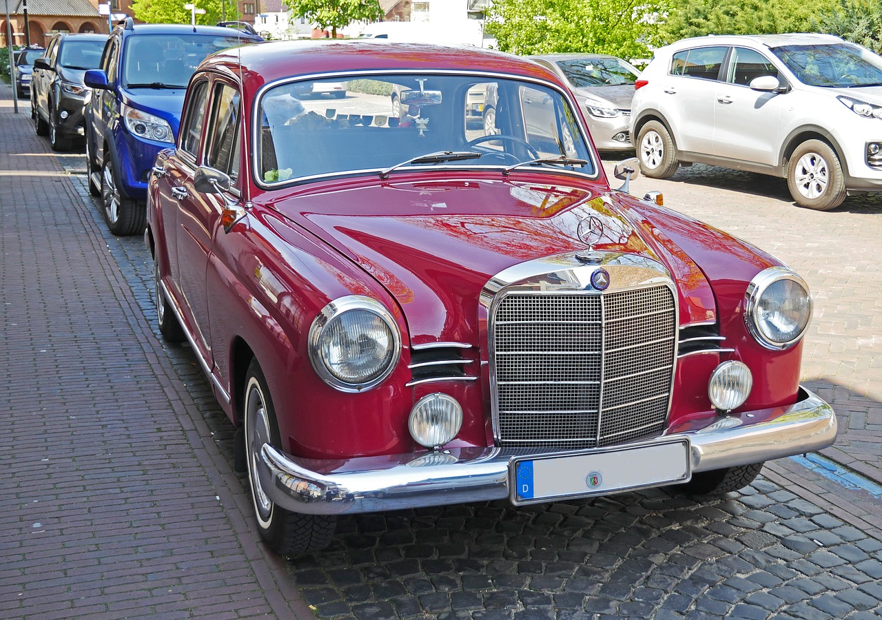 Mercedes 180, Oldtimer, 1958, Atkurta, Eksploatacinis, Patvirtintas, Dirbo, Istoriškai, Nostalgija, Daimler Benz