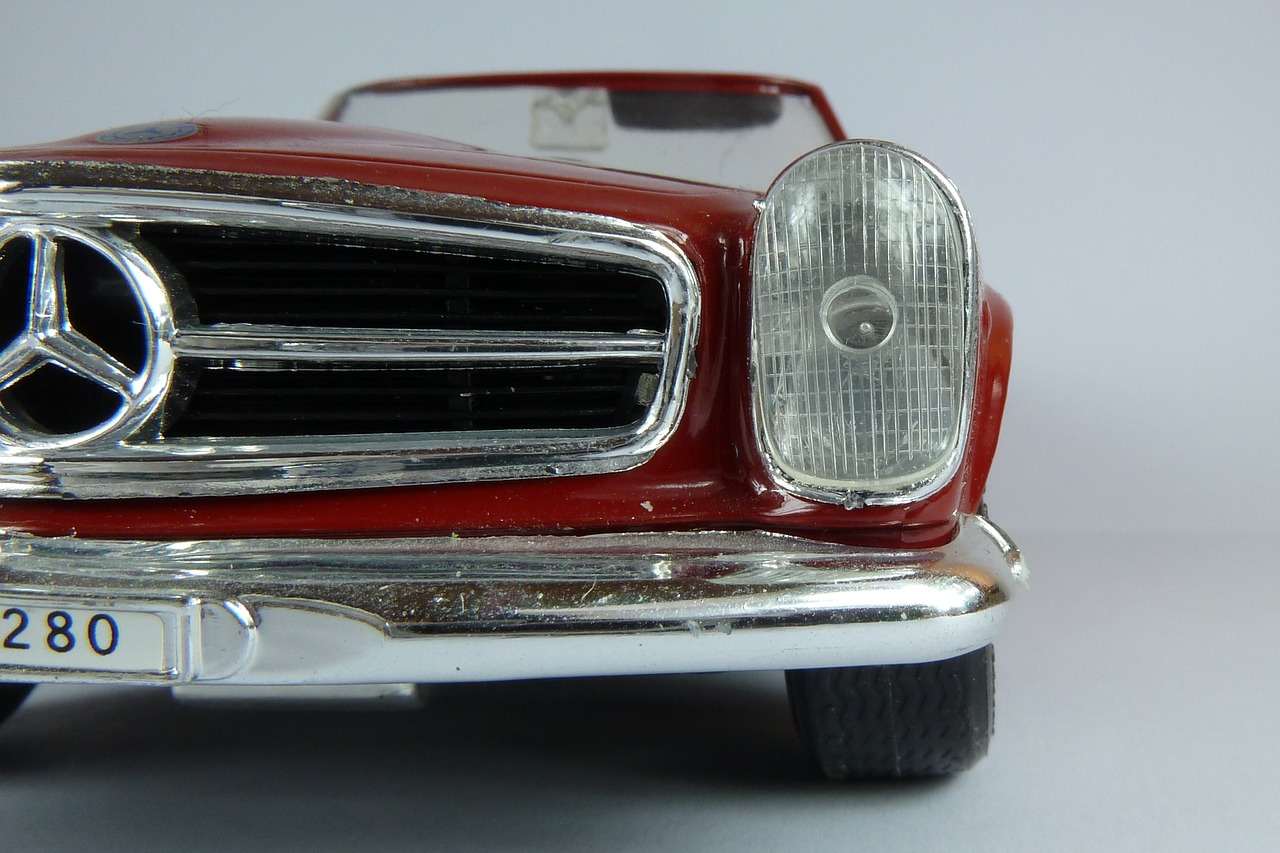 Mercedes,  280 Sl,  1968,  280Sl,  Cabrio,  Kabrioletas,  1X18,  Modelis Automobilis,  Techno Giodi, Nemokamos Nuotraukos