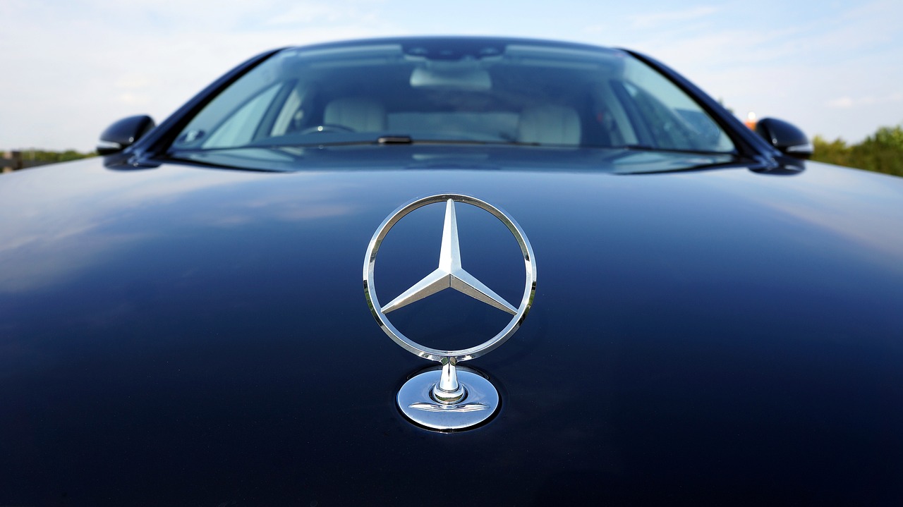 Mercedes-Benz, Emblema, Automatinis, Benz, Automobilis, Mercedes, Automobiliai, Ženklelis, Dizainas, Elegantiškas