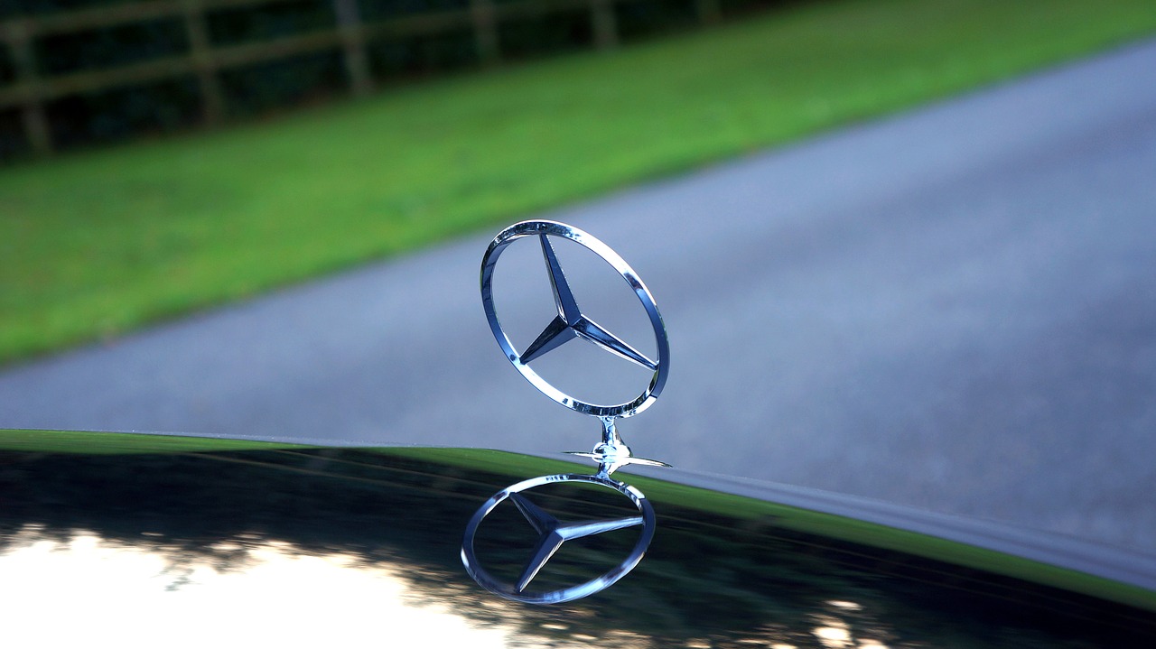 Mercedes-Benz, Emblema, Automatinis, Benz, Automobilis, Mercedes, Automobiliai, Ženklelis, Dizainas, Elegantiškas