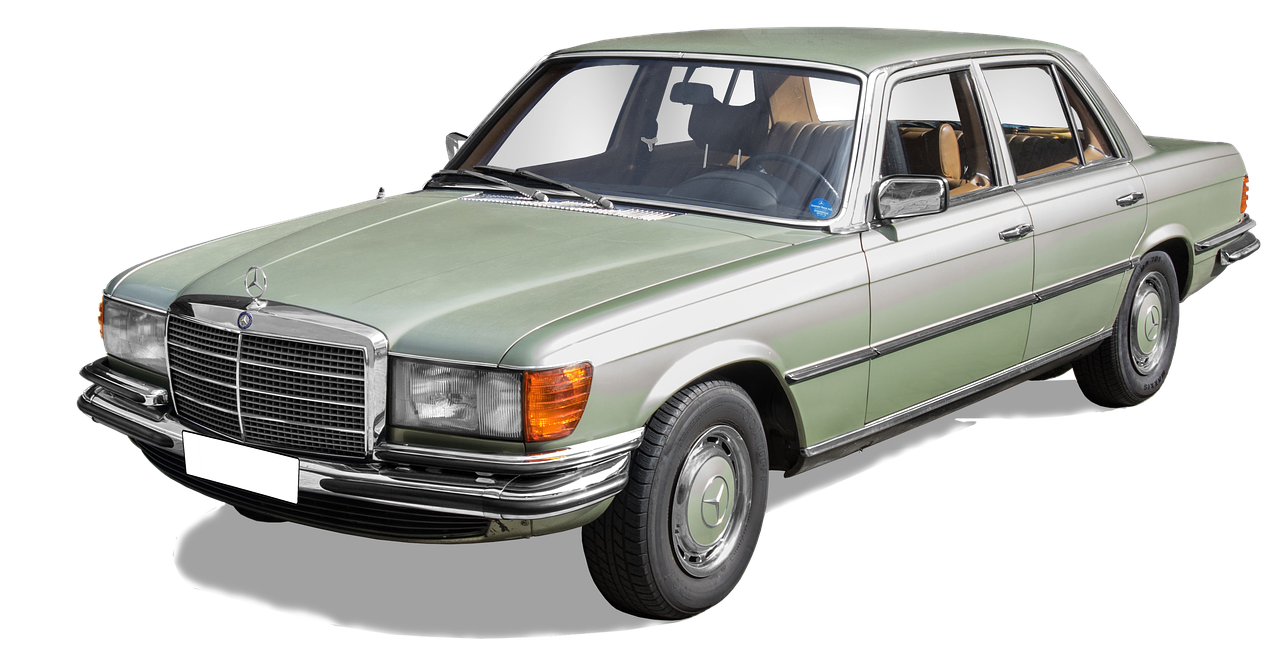 Mercedes-Benz 280S,  W116 Tipo,  Statybos Metai 1972-1980,  6-Cilindrų,  Limuzinų,  70-80S,  Automobiliai,  Fotomontažas,  Metalinis,  Oldtimer