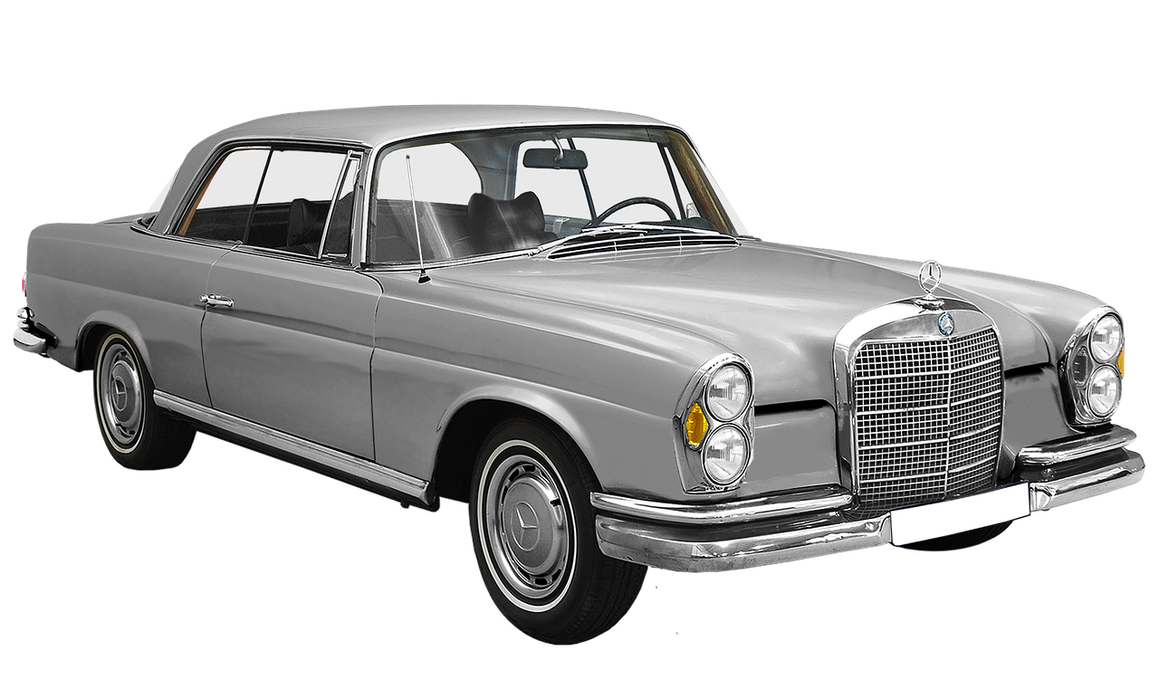 Mercedes Benz, 300Se, Kupė, 6 Cil. 2996 Ccm, 170 Ag, 200 Km - H, Juoda Odinė Apmušalai, Statybos Metai 1961 - 1967, 60 Mhz Metai, Automobiliai