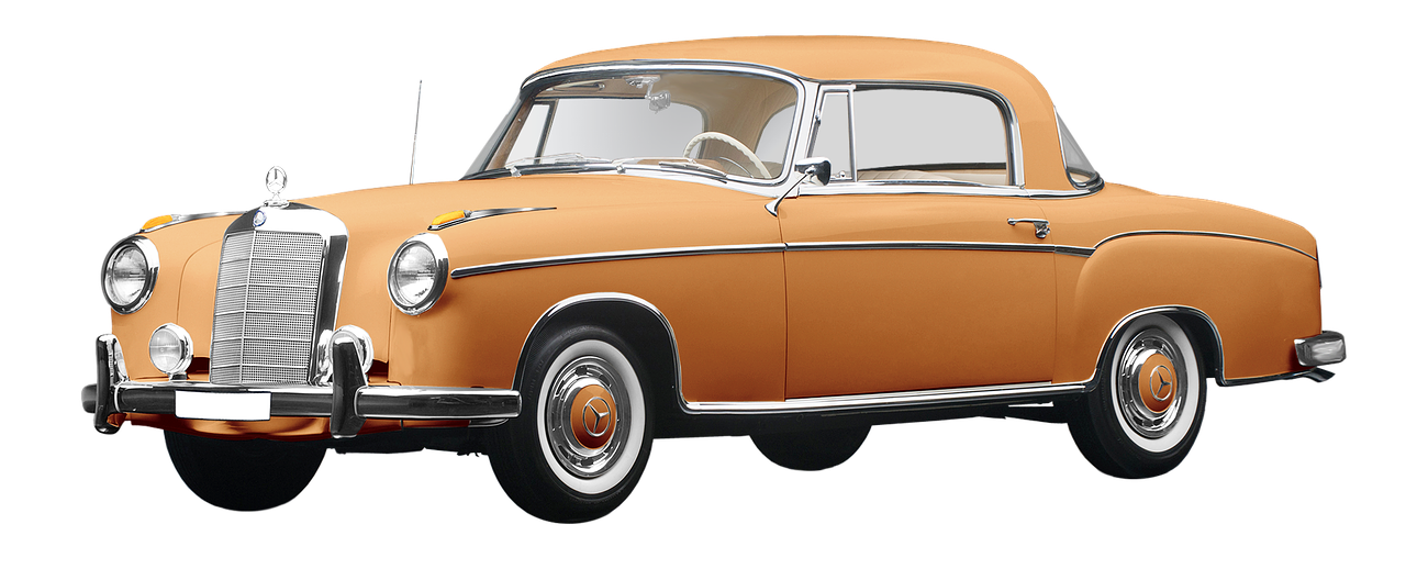 Mercedes Benz, 220 S, Kupė, 6 Cil. 2195 Ccm, 160 Ag, 160 Kmh, Audinio Apmušalai, Spalva Šviesiai Ruda, Statybos Metai 1956 - 1959, 50 Metų