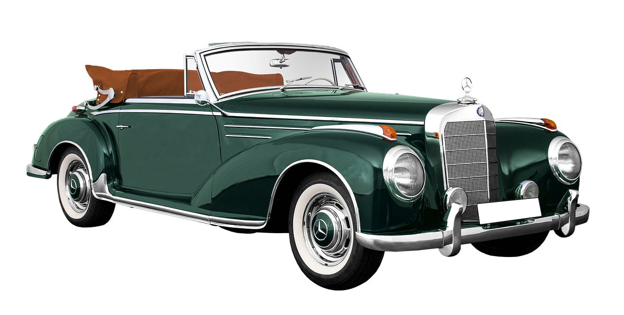 Mercedes Benz,  300S,  Kabrioletas,  6-Cilindrų,  Serijos-2996 Ccm,  150 Ag,  177 Kmh,  Statybos Metai 1951 - 1955,  50 Metų,  Automobiliai