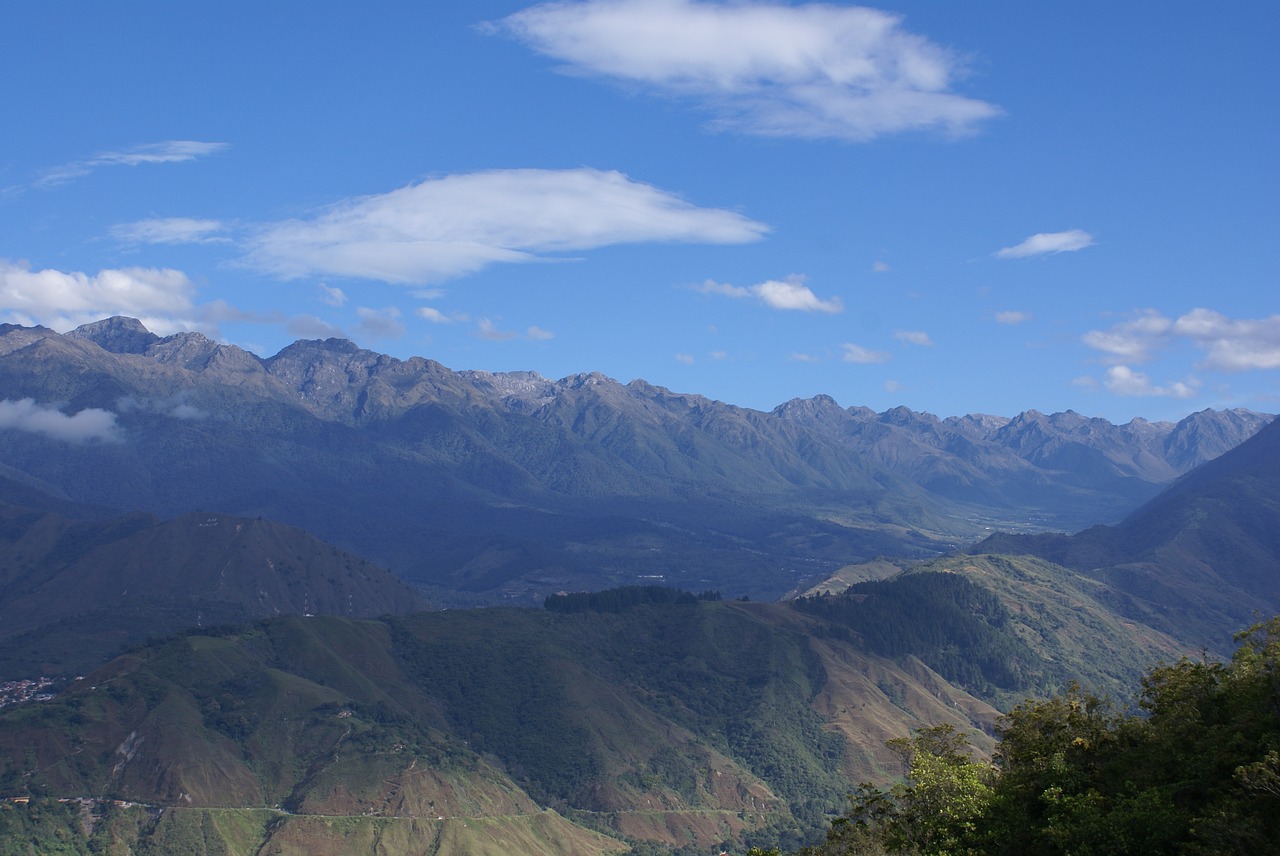 Merida Venezuela, Kalnų Slėnis Andai, Kalnas Gamta, Dangus Debesys , Nemokamos Nuotraukos,  Nemokama Licenzija