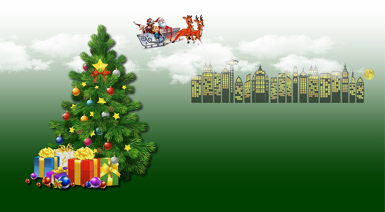 Linksmų Kalėdų, Kalėdos, Gruodžio Mėn ., Kalėdų Šeima, Partijos, Kalėdinis Ornamentas, Laimingas, Kalėdų Senelis, Raudona, Kalėdų Naktis