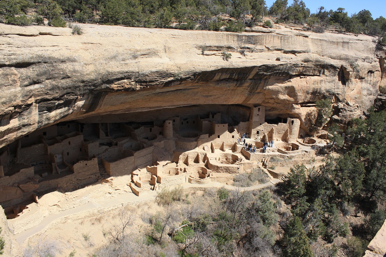 Mesa Verde, Colorado, Mesa, Verde, Nacionalinis, Parkas, Uolos, Gamta, Senovės, Anasazi