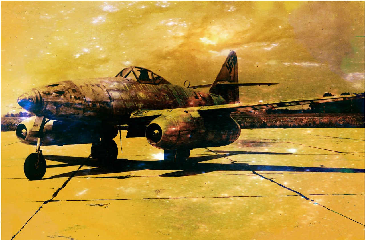 Messerschmitt, Aš 262, Reaktyvinis, Orlaivis, Pasaulinis Karas, Vokiečių Imperija, Trečias Turtingas, Aviacija, Takas, Vokietija
