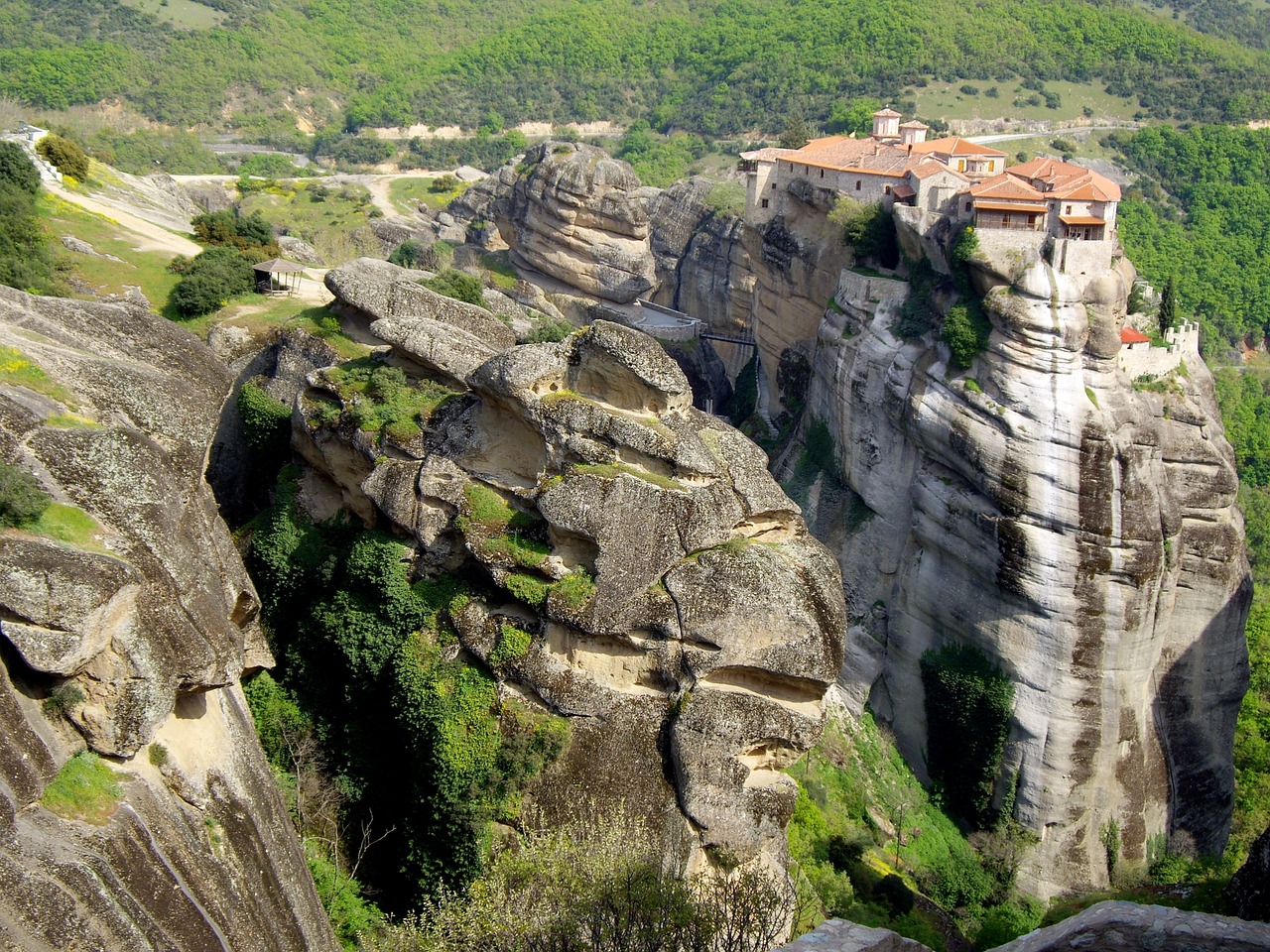 Meteora, Kalabaka, Kalambaka, Vienuolynas, Graikija, Graikų Kalba, Turizmas, Europa, Nemokamos Nuotraukos,  Nemokama Licenzija