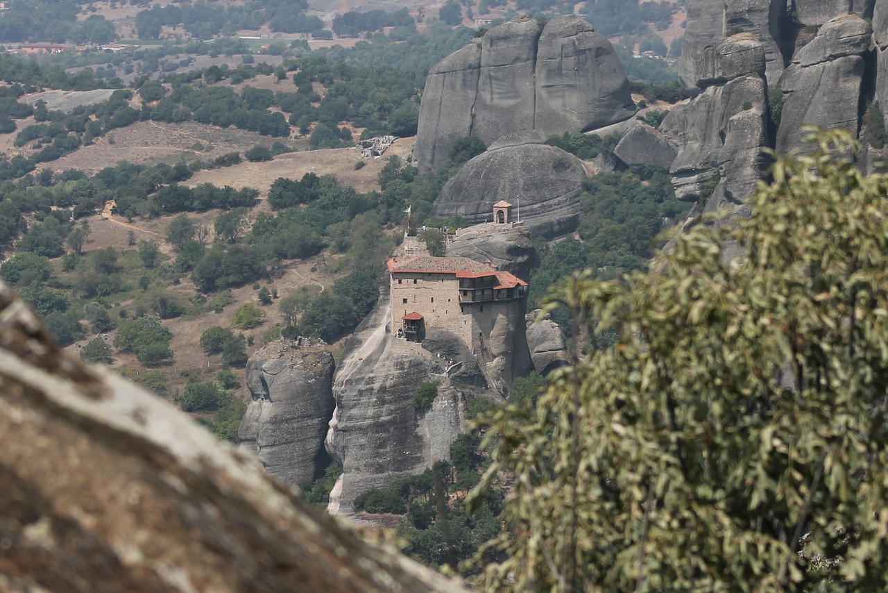 Meteora, Vienuolynas, Graikija, Uolos, Nemokamos Nuotraukos,  Nemokama Licenzija