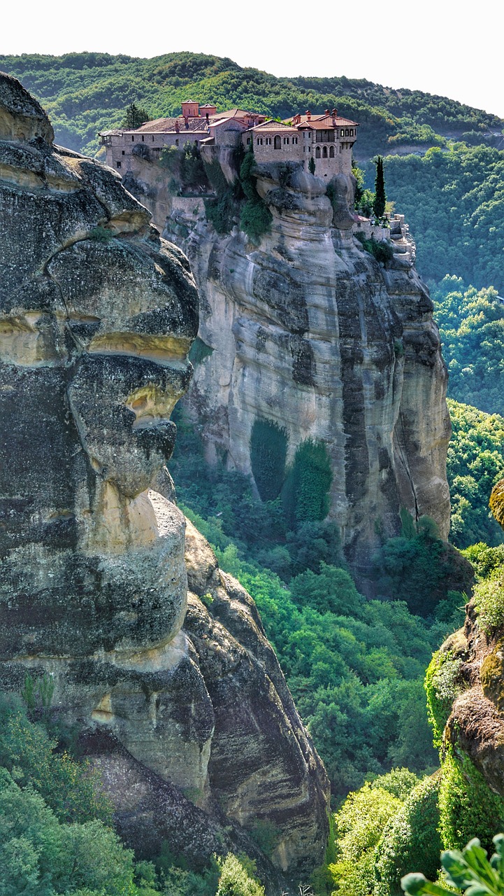 Meteora, Vienuolynas, Graikų Kalba, Ortodoksas, Rokas, Graikija, Nemokamos Nuotraukos,  Nemokama Licenzija