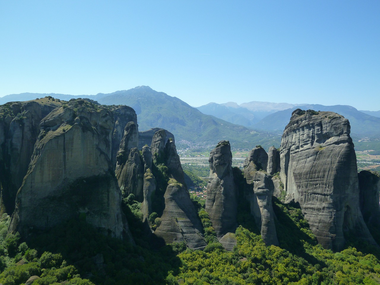 Meteora, Graikija, Vienuolynas, Rokas, Kalnas, Kalambaka, Nemokamos Nuotraukos,  Nemokama Licenzija