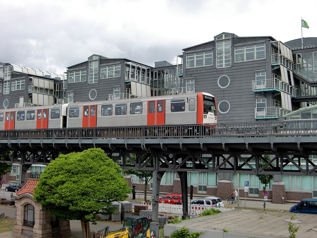Metro, Lengvuoju Geležinkeliu, Traukinys, Tiltas, Geležinkelis, Geležinkelių Transportas, Viadukas, Transportas, Hamburgas, Nemokamos Nuotraukos