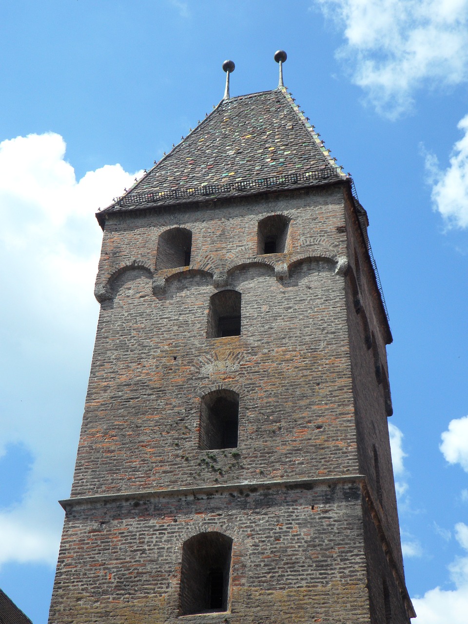 Metzgerturm, Bokštas, Pastatas, Ulm, Dangus, Senas, Mūra, Senas Pastatas, Architektūra, Turizmas