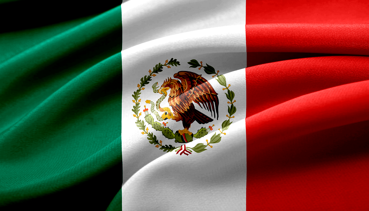Meksikietiška Vėliava, Vėliava, Meksika, Herbas, Aguila, Vėliava Meksika, Kaktusas, Meksikietis, Nemokamos Nuotraukos,  Nemokama Licenzija
