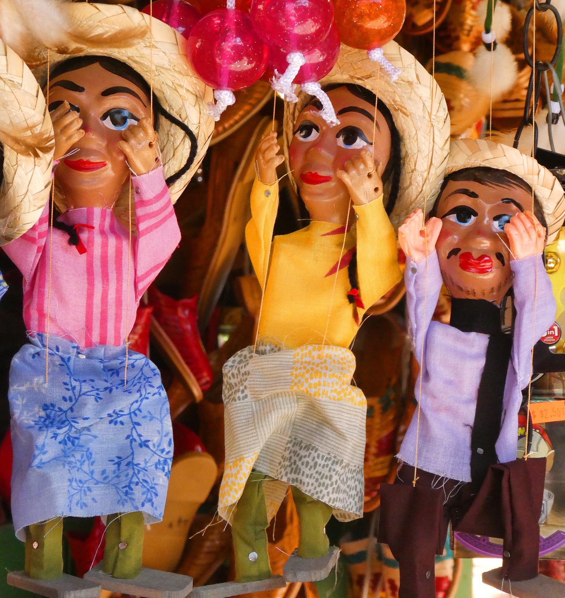 Marionetė,  Meksika,  Ispanų,  Medinis,  Lėlė,  String & Nbsp,  Lėlių,  Lėlės,  Vintage,  Žaislas