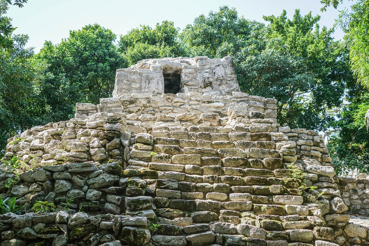 Meksikiečių Griuvėsiai, Cancun, Xcaret, Meksika, Senovės, Kelionė, Orientyras, Archeologiniai, Turizmas, Kultūra