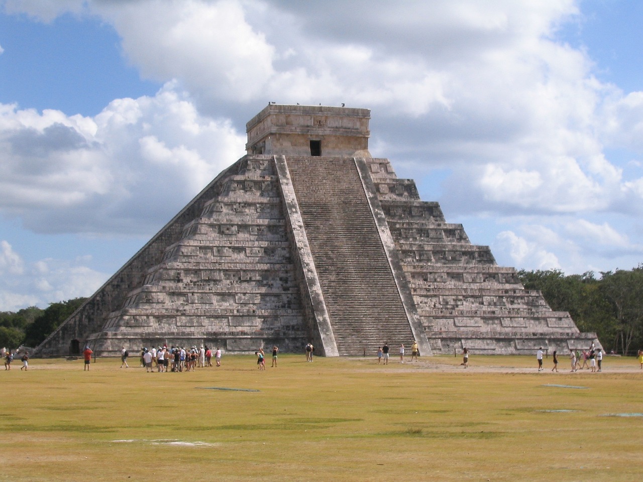 Meksika, Maya, Architektūra, Majamio Piramidė, Chic Itzá, Nemokamos Nuotraukos,  Nemokama Licenzija