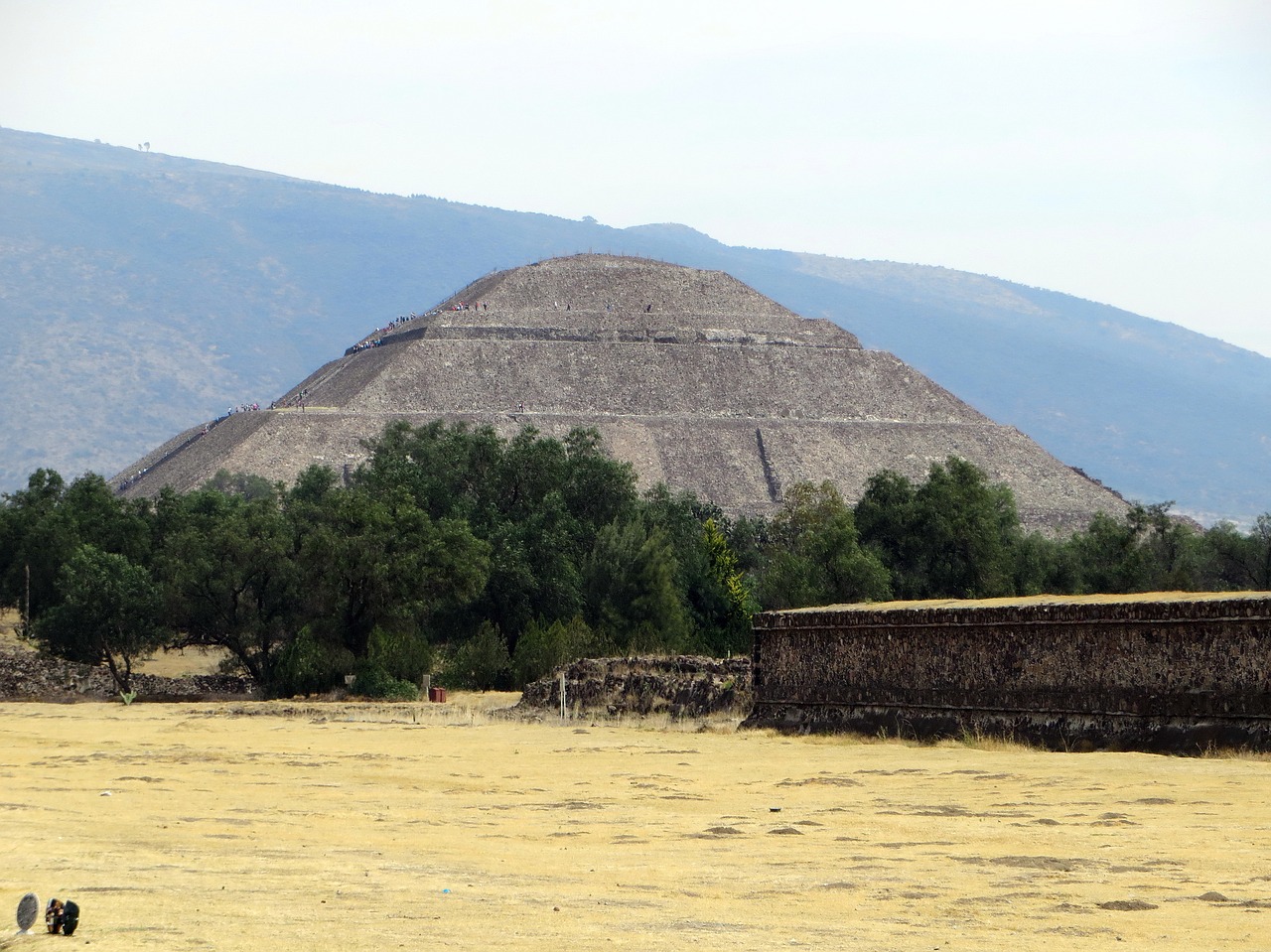 Meksika, Teotihuacanas, Saulės Piramidė, Piramidė, Miestas Dievų, Esplanade, Archeologija, Nemokamos Nuotraukos,  Nemokama Licenzija