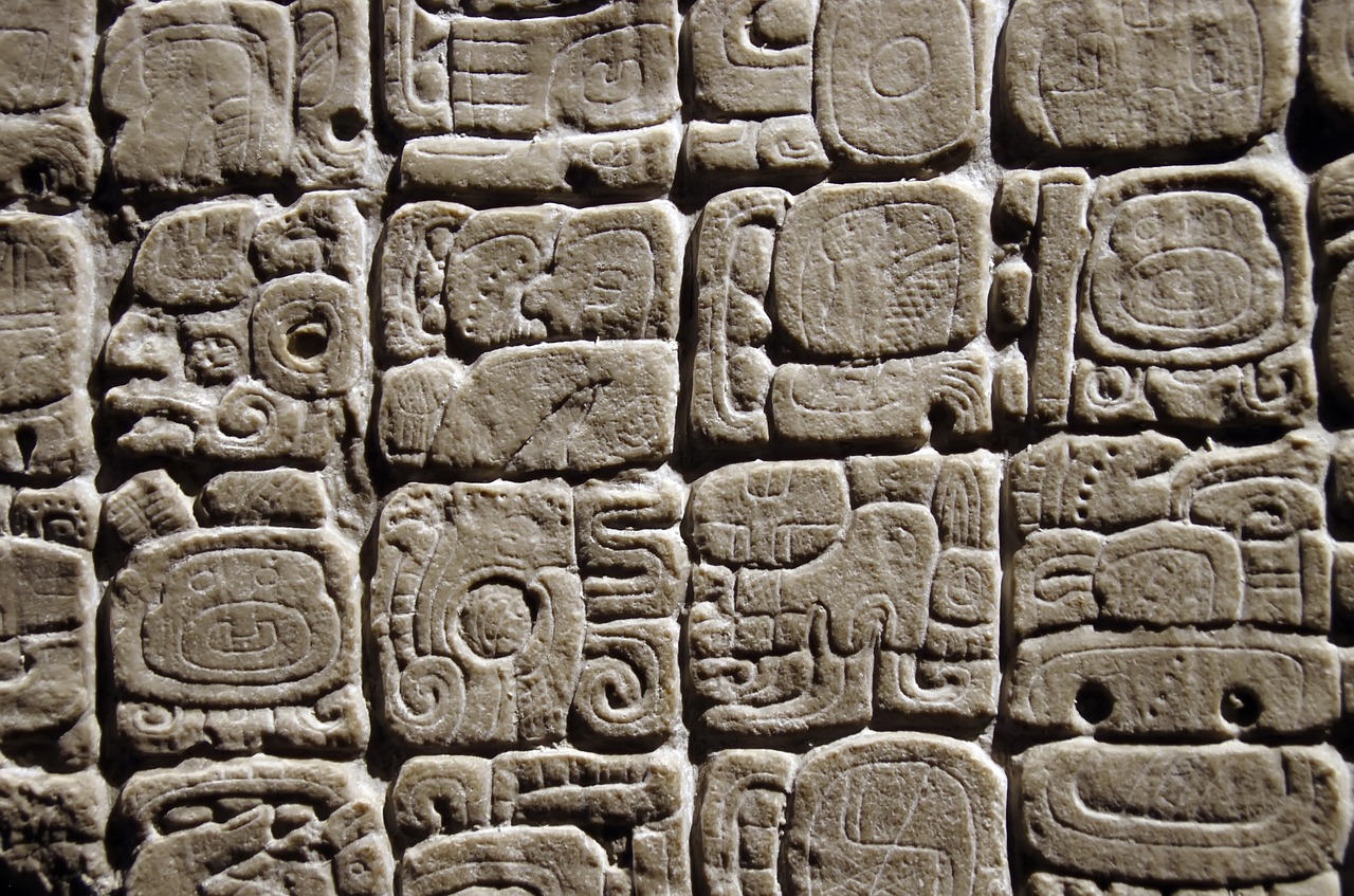 Meksika, Antropologijos Muziejus, Glyph, Maya, Rašymas, Columbian, Mesoamerica, Nemokamos Nuotraukos,  Nemokama Licenzija