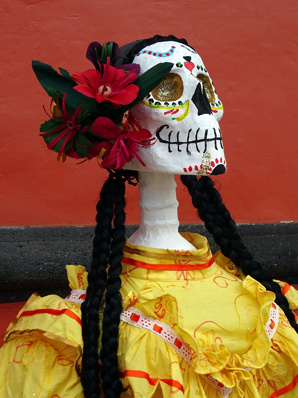 Meksika, Katrina, Mirusiųjų Diena, Animas, Skeletas, Kaukolė, Populiarūs Festivaliai, Moterys, Amatai, Mirtis