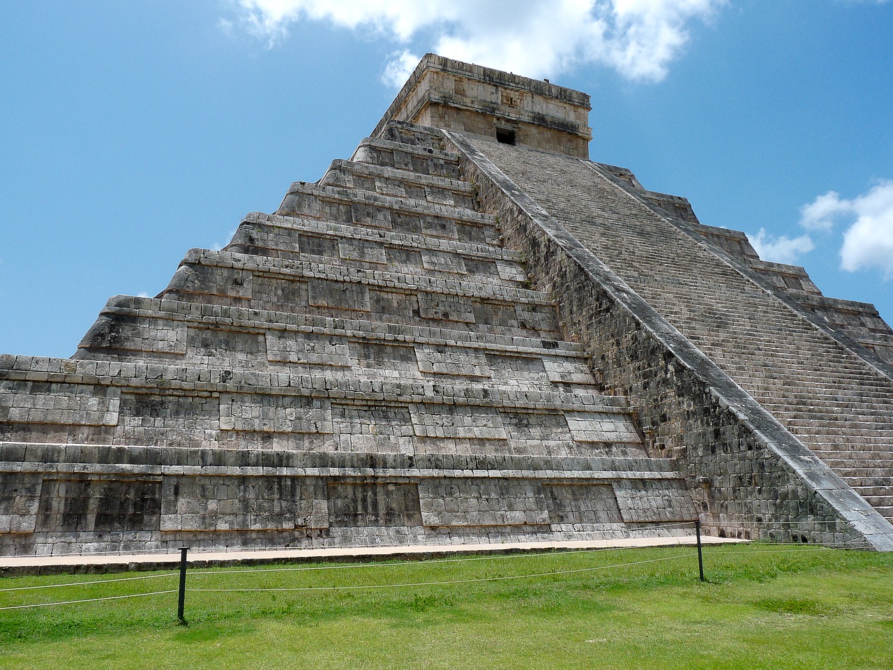 Meksika, Piramidė, Maya, Chichen Itza, Nemokamos Nuotraukos,  Nemokama Licenzija