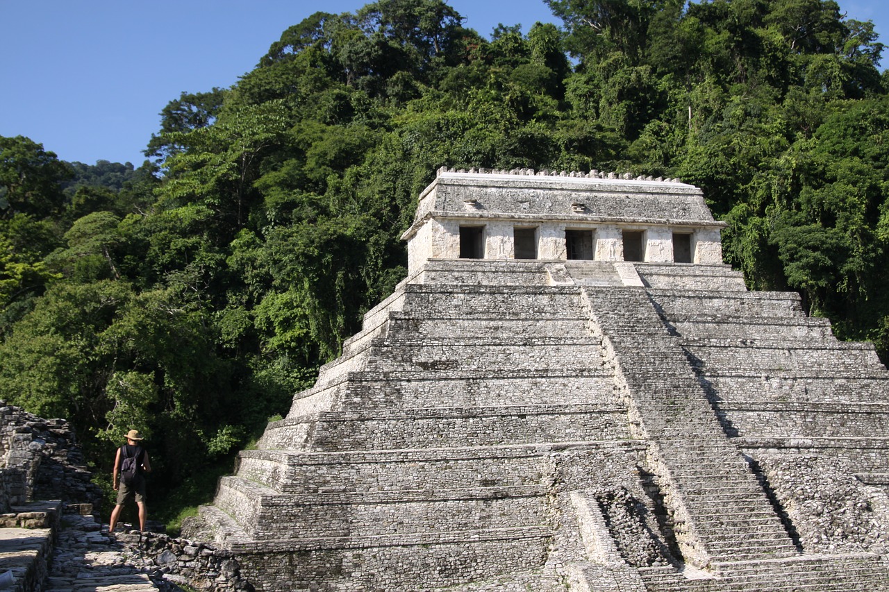 Meksika, Griuvėsiai, Maya, Archeologija, Piramidė, Chichen Itza, Palenque, Šventykla, Nemokamos Nuotraukos,  Nemokama Licenzija