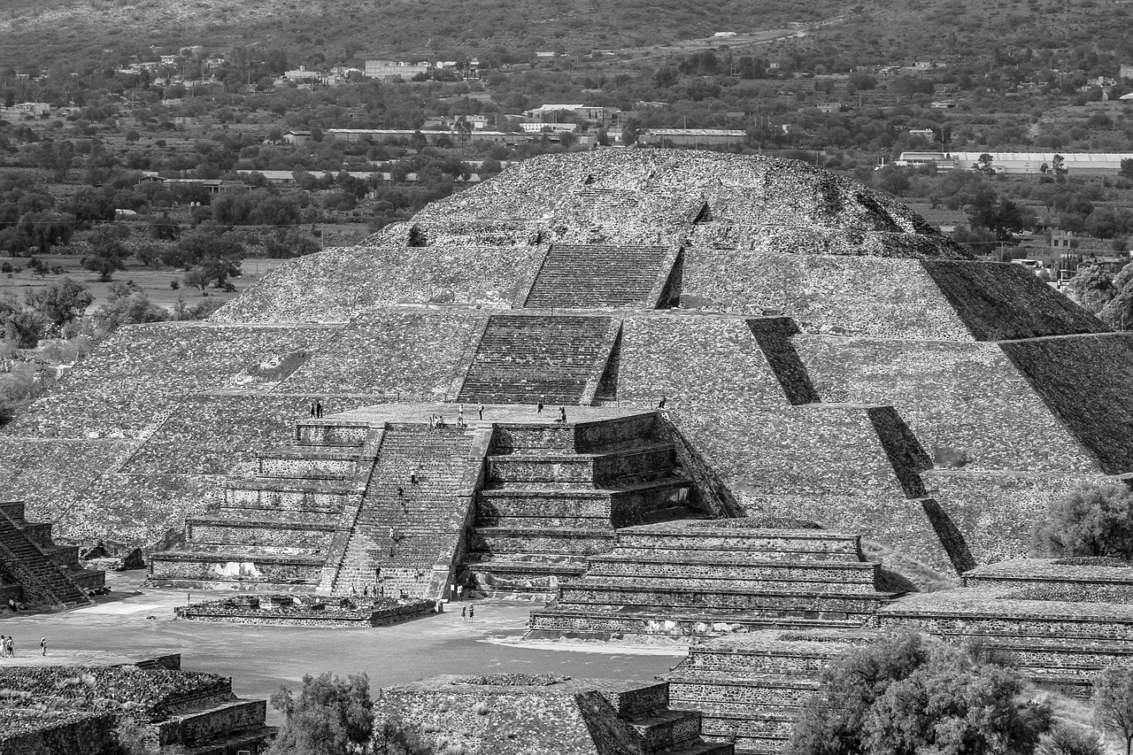 Meksika,  B N,  Mėnulis,  Teotihuakanas,  Piramidė,  Piramidės,  Griuvėsiai,  Kultūra,  Archeologijos Zona,  Čičen Ica