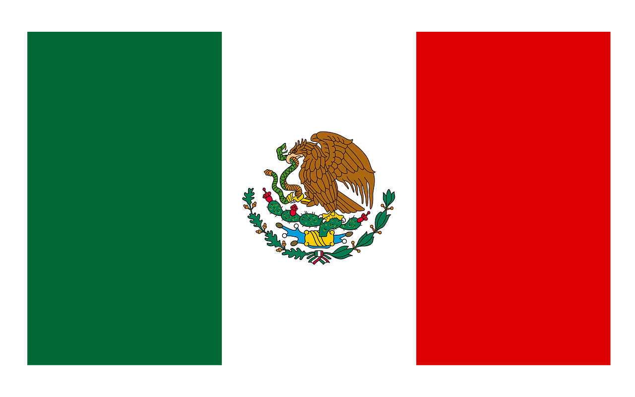 Meksika, Balta, Žalias, Raudona, Vėliava, Tautybė, Nemokamos Nuotraukos,  Nemokama Licenzija