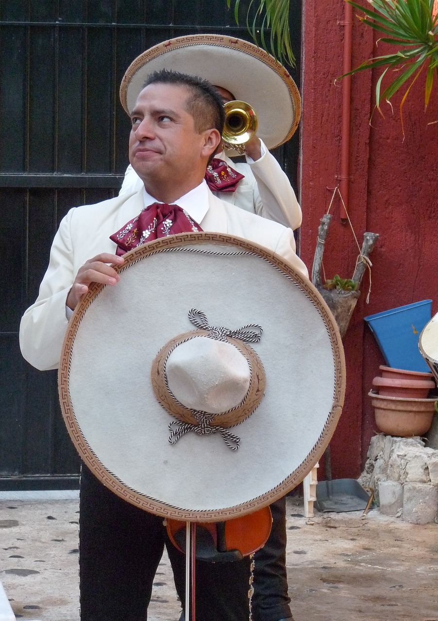 Meksika, Mariachis, Muzikantai, Skrybėlės, Sombrero, Nemokamos Nuotraukos,  Nemokama Licenzija