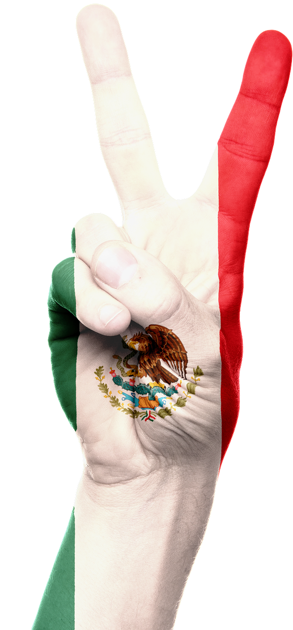 Meksika, Vėliava, Ranka, Nacionalinis, Pasididžiavimas, Taika, Pergalė, Patriotinis, Patriotizmas, Meksikietis