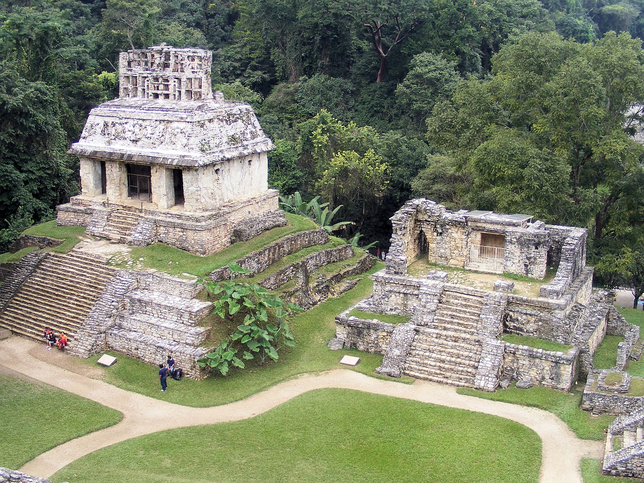 Meksika, Unesco, Pasaulinis Paveldas, Maya, Griuvėsiai, Architektūra, Palenque, Maya City, Archeologija, Chiapas