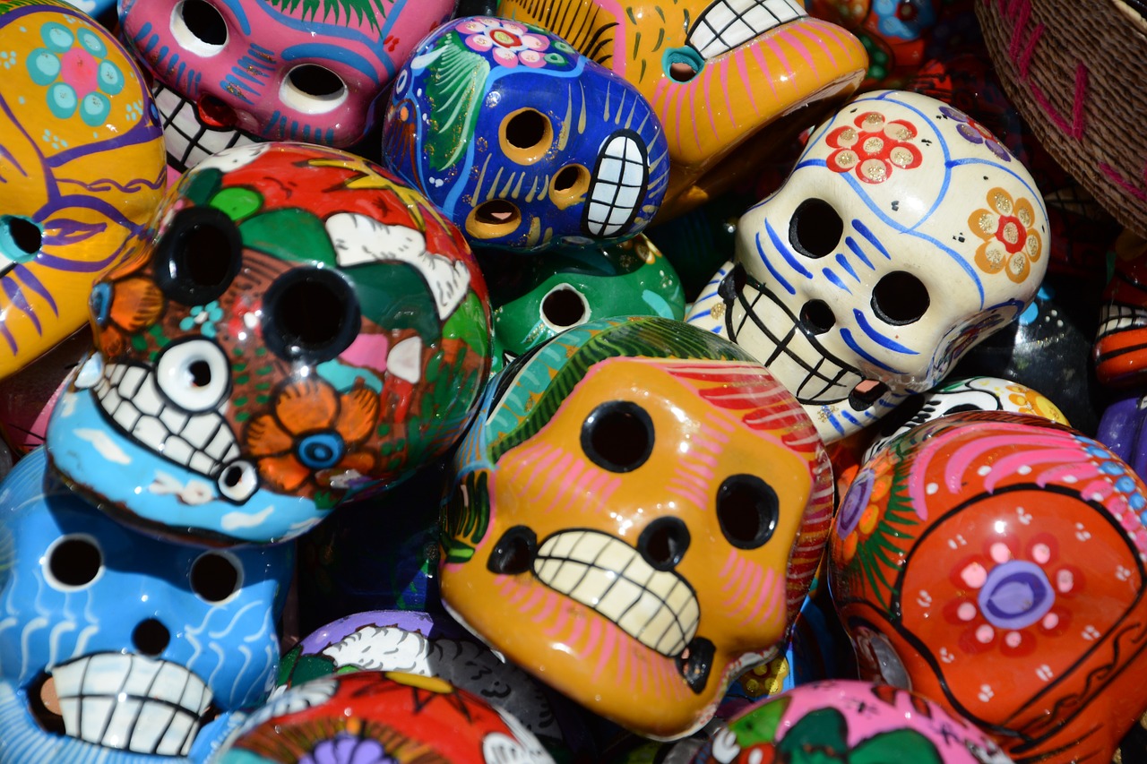 Meksika, Calaveritas, Calavera, Šventė, Folkloras, Muertos, Mirtis, Vakarėlis, Meksikietis, Šventė