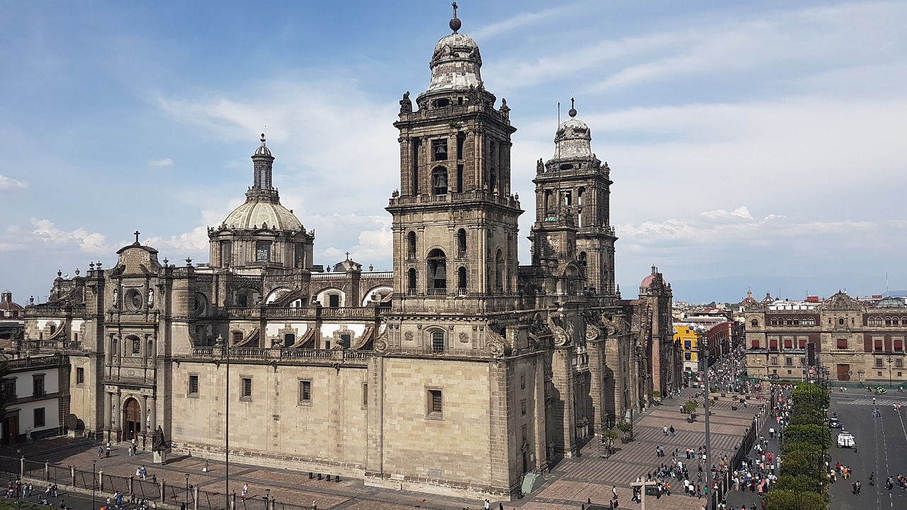 Meksikos Katedra, Katedra, Bažnyčia, Katalikų, Architektūra, Šventykla, Kultūra, Kolonijinis, Katedra Meksika, Turizmas