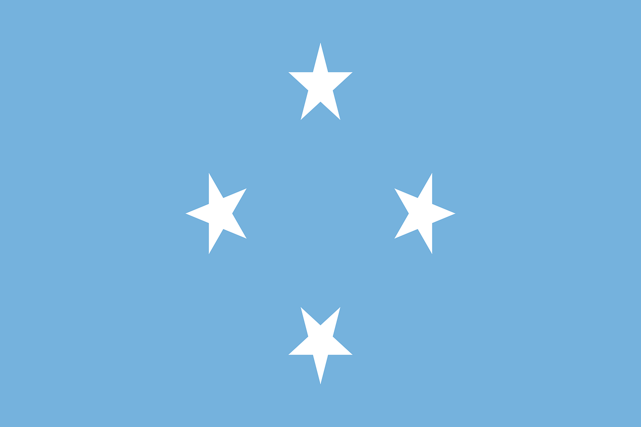 Mikronezija, Federacinės Mikronezijos Valstijos, Vėliava, Tautinė Vėliava, Tauta, Šalis, Ženminbi, Simbolis, Nacionalinis Ženklas, Valstybė