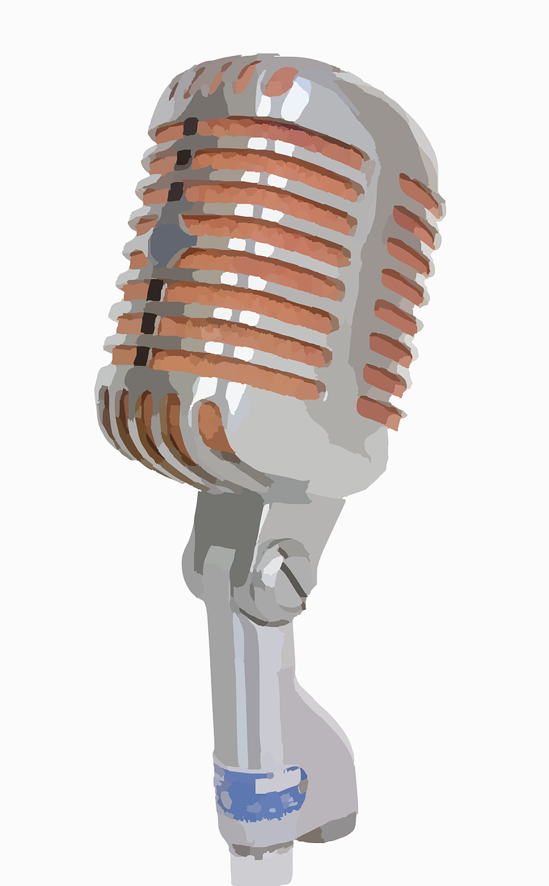 Mikrofonas, Mikrofonas, Įrašyti, Garsas, Kalbėti, Balsas, Transliuoti, Radijas, Garsas, Karaoke
