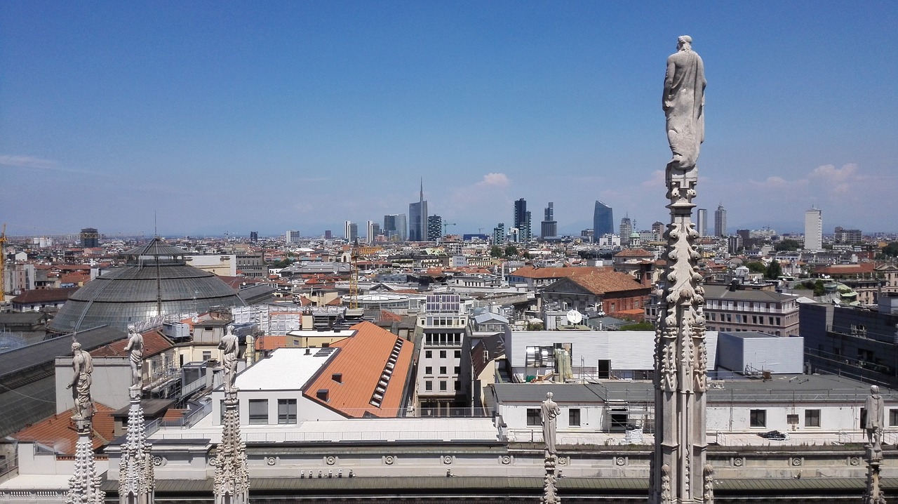 Milanas, Duomo, Kraštovaizdis, Nemokamos Nuotraukos,  Nemokama Licenzija