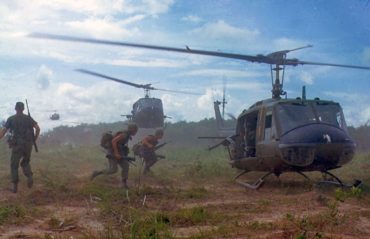 Kariuomenė, Vietnamo Karas, Kareiviai, Sraigtasparniai, Dulkės, 1966, Jav Kariuomenė, Mus, Usa, Operacija Wahiawa